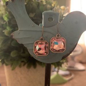 Chloe + Isabel pink/gold earrings